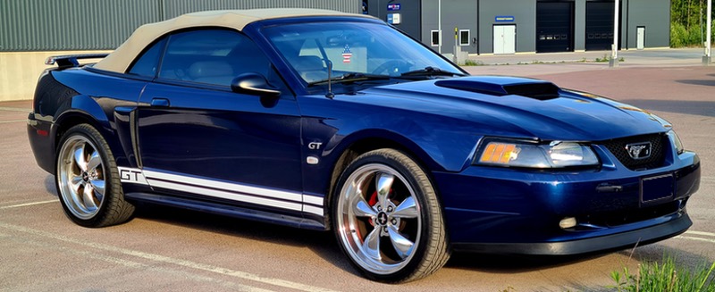 Ford Mustang Cabriolet ja 70-prosenttinen irrotettava Soyafilm